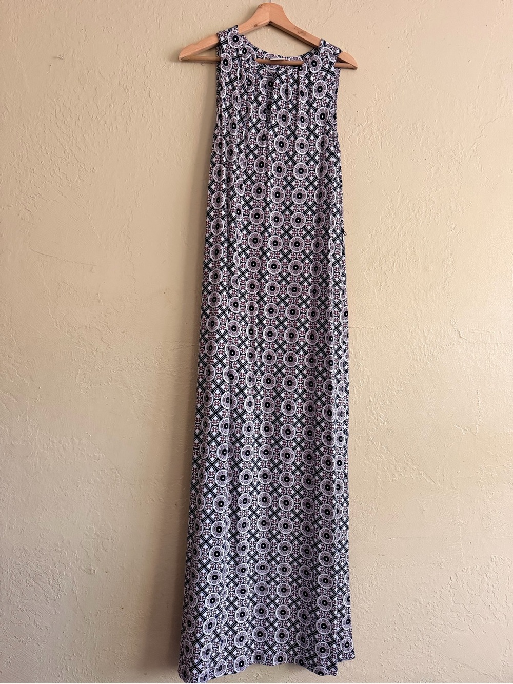 Soma Black and White Printed Maxi Dress